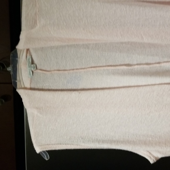 Green Envelope soft pink cardigan vest super soft sz 2X - Picture 3 of 7